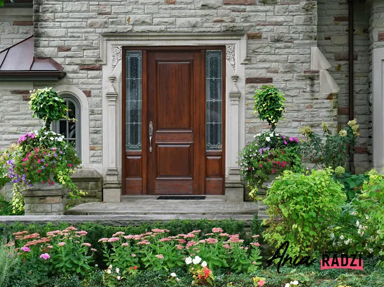 Drzwi wejściowe zewnętrzne do domu oraz wyciszanie drzwi róznymi sposobami