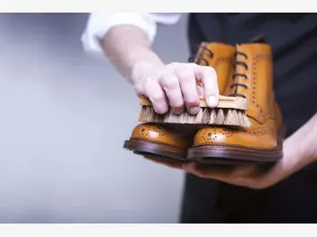 Ilustracja artykułu jak czyścić skórzane buty – poradnik praktyczny krok po kroku
