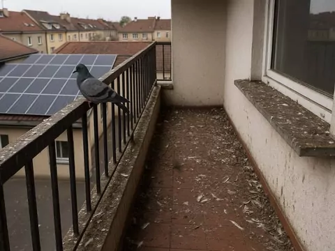 Jak zabezpieczyć balkon przed gołębiami?