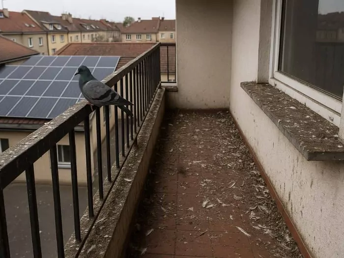 Jak zabezpieczyć balkon przed gołębiami?