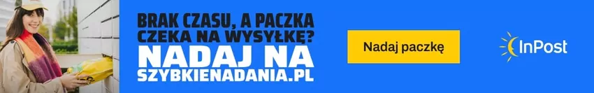 Skorzystaj z opcji szybkiej dostawy InPost