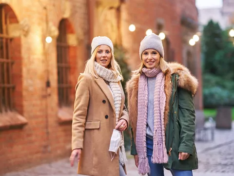 Damskie stylizacje na zimę