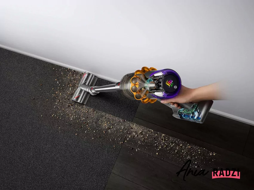 Dyson V15 wykrywanie kurzu technologia