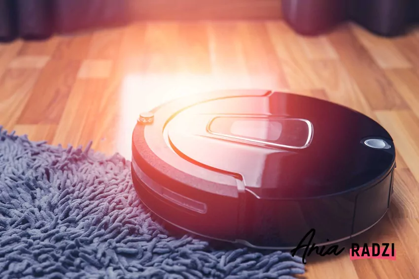 Odkurzacz iRobot Roomba na podłodze