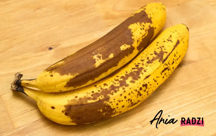 Stare, mocno dojrzałe banany i ich zastosowanie krok po kroku