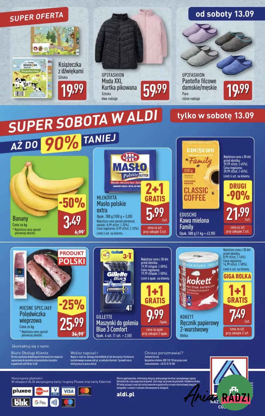 Taka wyjątkowa promocja obowiązuje wyłącznie w sobotę Promocje w ALDI