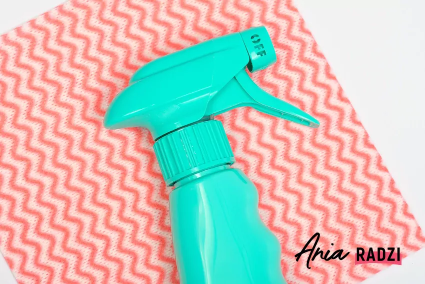 Ściereczka i spray