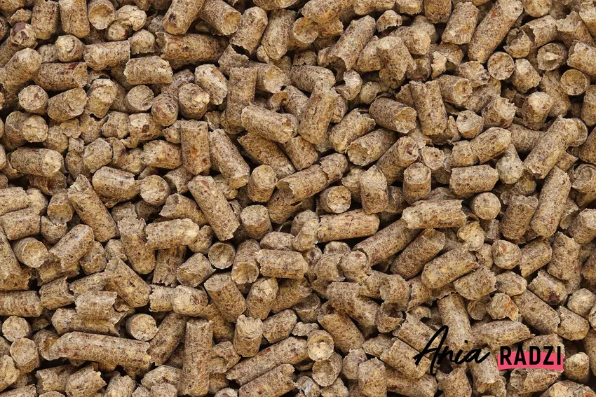 Zawartość kory powoduje zwiększenie zawartości popiołu w pellecie