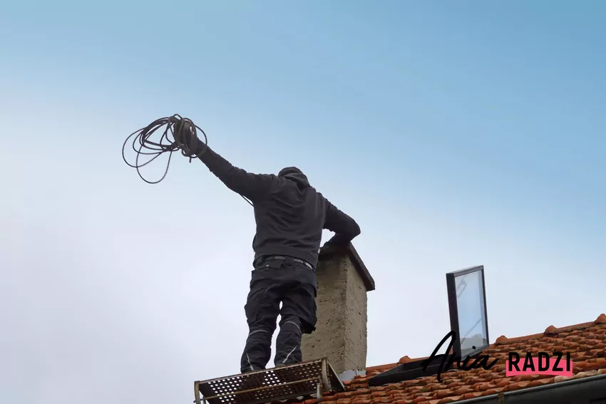 Pożar w przewodzie kominowym