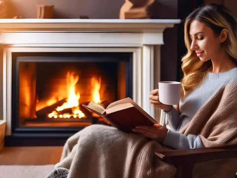 Kominek z płaszczem wodnym