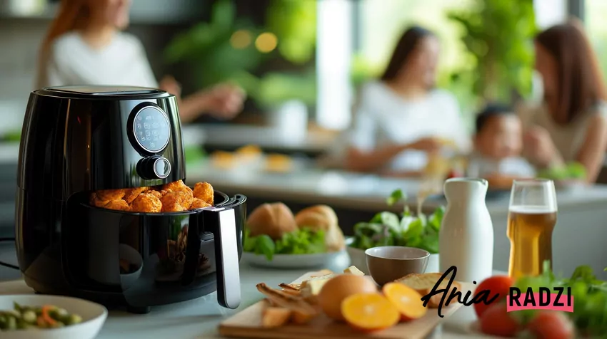 Frytkownica beztłuszczowa działa w zupełnie inny sposób niż klasyczna frytkownica Danie w airfryerze
