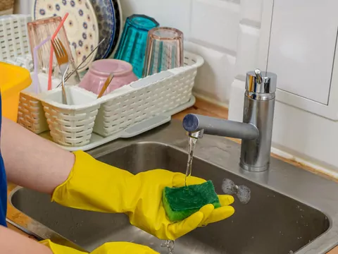 Błąd przy myciu naczyń