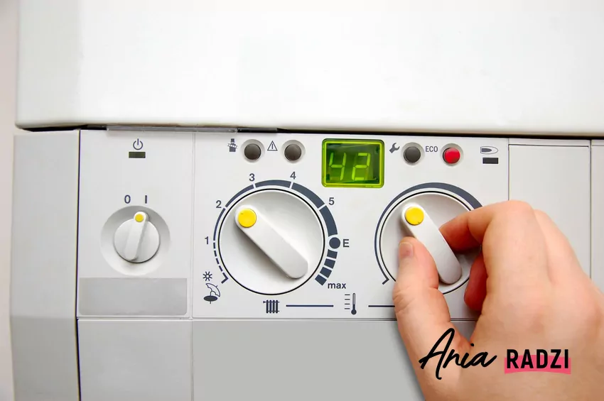 piec gazowy, zmiana ustawień