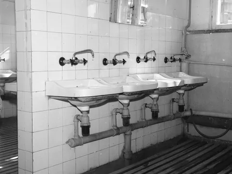 Łazienka w czasach PRL