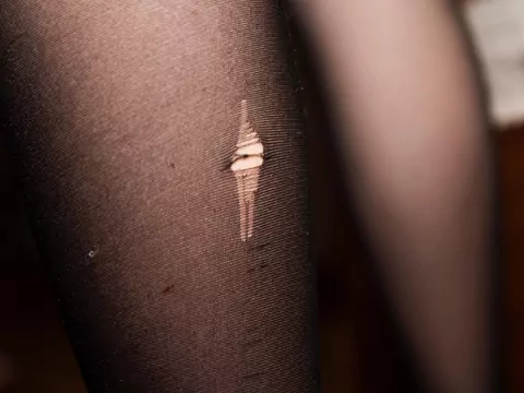 Błąd przy wyrzucaniu rajstop