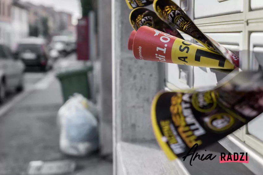 Prawidłowe wyrzucanie ulotek