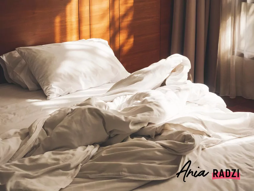 Pościel w łóżku