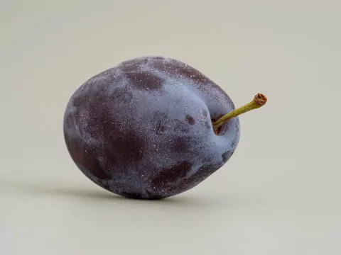 Biały nalot na śliwkach