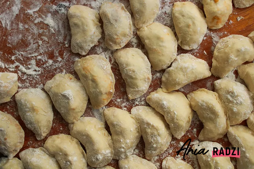 Pierogi na blacie