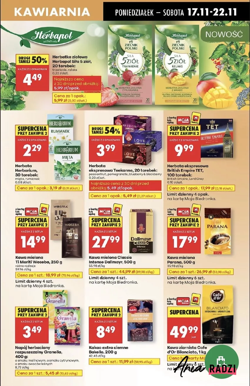 Promocje w Biedronce