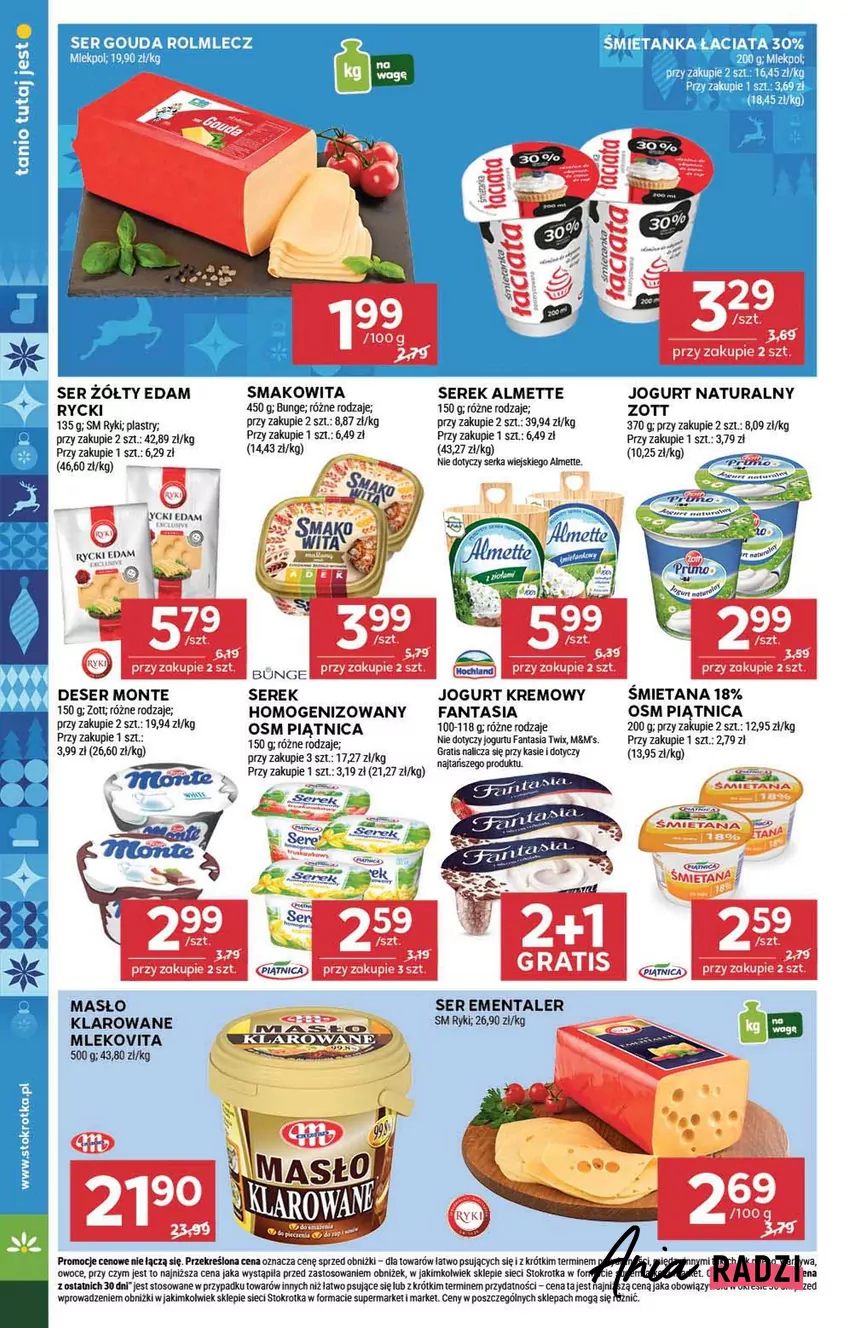 Dużo ciekawych produktów w promocyjnych cenach w Stokrotce Stokrotka - gazetka