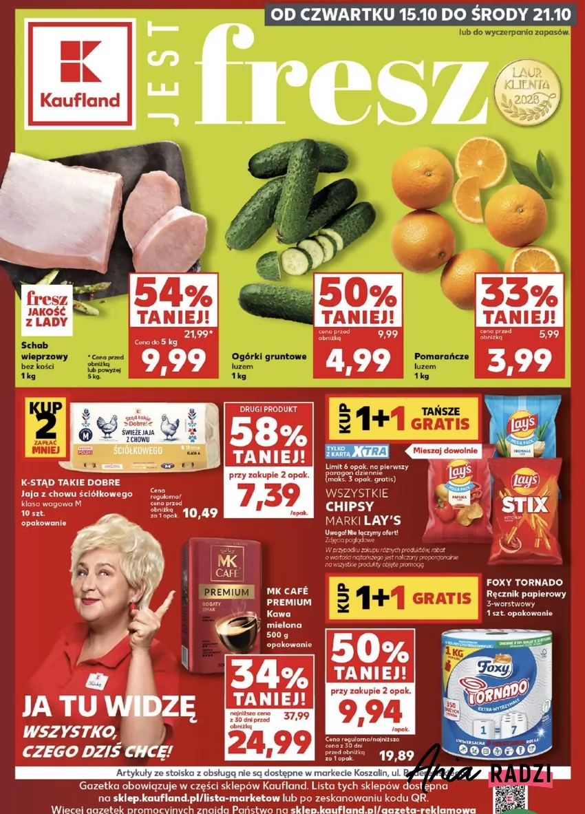 Kawa mielona MK Cafe Premium (500 g) ze zniżką 34% Promocje w Kauflandzie