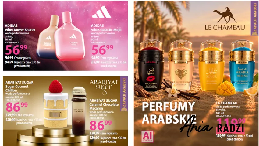 Duże zniżki na luksusowe perfumy Hebe - gazetka