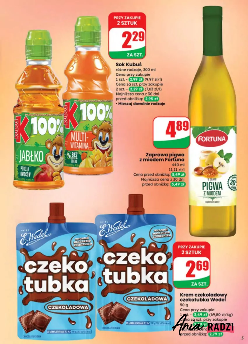W promocji m.in. kultowa czekolada w tubce Dino - gazetka