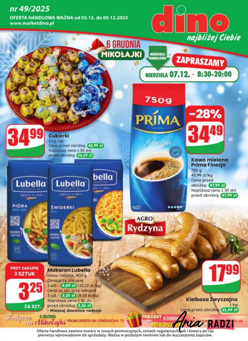 W rewelacyjnej cenie m.in. kultowa kawa Prima Finezja Dino - gazetka