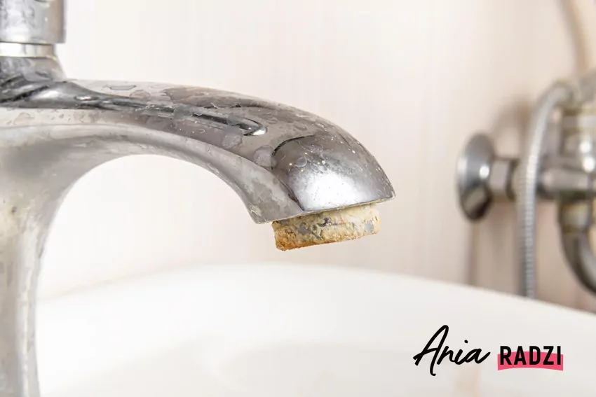 Dbając o regularne czyszczenie, można wydłużyć żywotność kranu Rdza na kranie