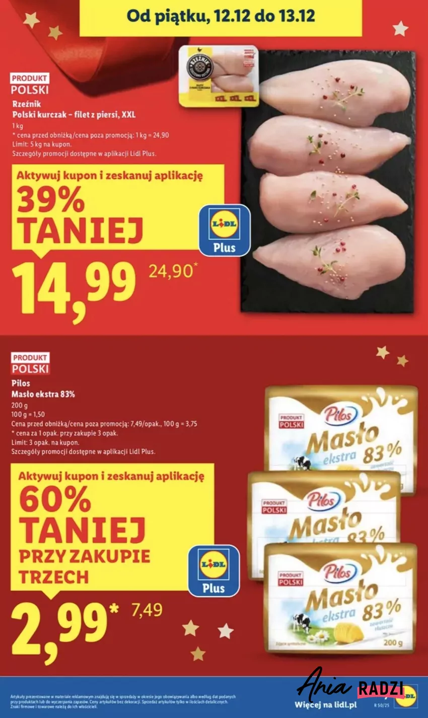 Filet z piersi kurczaka jest aż 39% tańszy Promocje w Lidlu