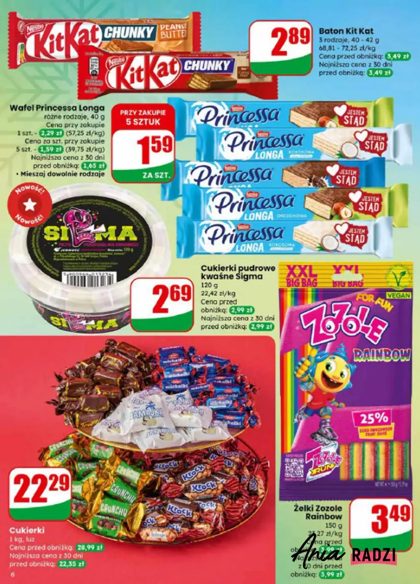 Ulubione słodycze Polaków - promocja do 16.12 Dino - gazetka