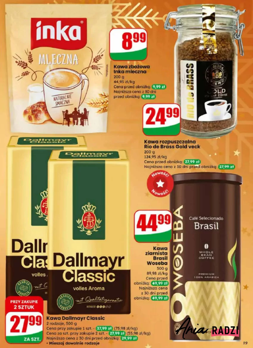 Kultowe kawy w promocji w Dino Dino - gazetka