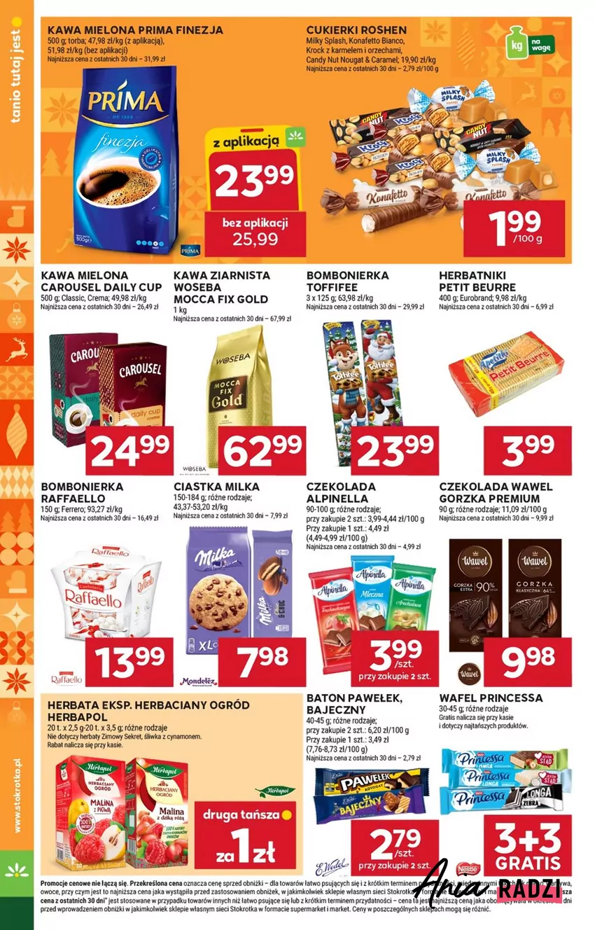 Duże obniżki cen kultowych produktów w Stokrotce Stokrotka - gazetka