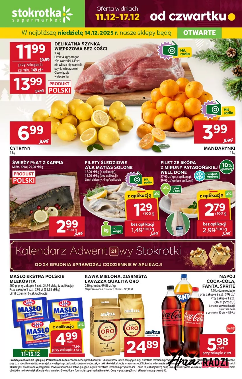 W promocji Stokrotki m.in. kultowa kawa i masło Stokrotka - gazetka