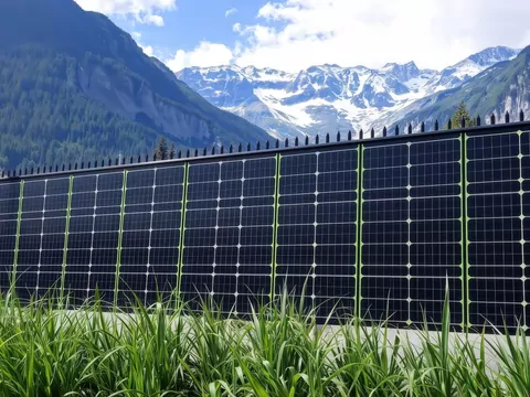 Ogrodzenia z używanych paneli fotowoltaicznych