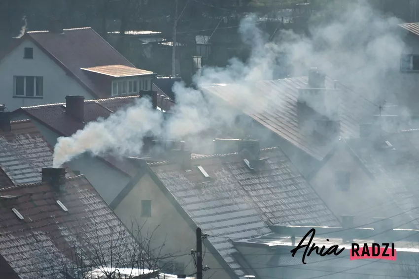 dym z komina