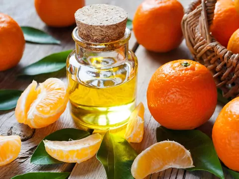 Naturalna świeczka z mandarynki