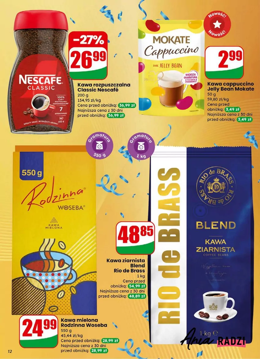 W promocji m.in. kultowe kawy Dino - gazetka