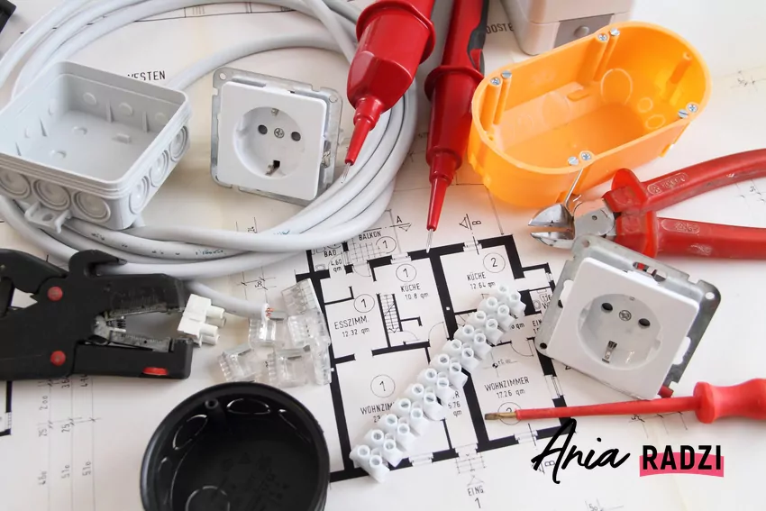 akcesoria do wymiany instalacji elektrycznej