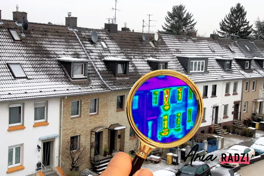 Większość strat ciepła odbywa się poprzez mostki termiczne