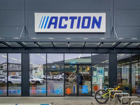 Pluszowy puf XL ze schowkiem w Action