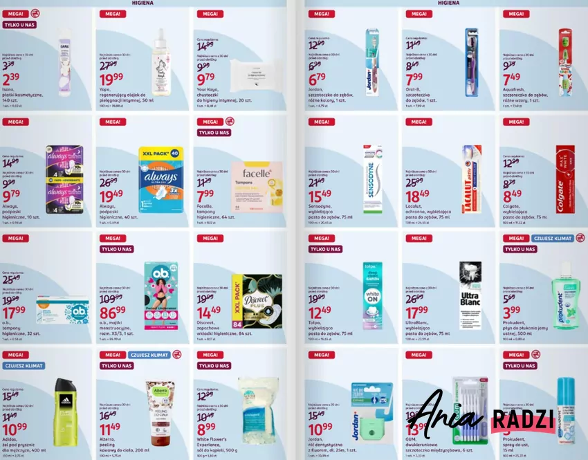 Produkty do higieny w atrakcyjnych cenach w Rossmannie Rossmann - gazetka