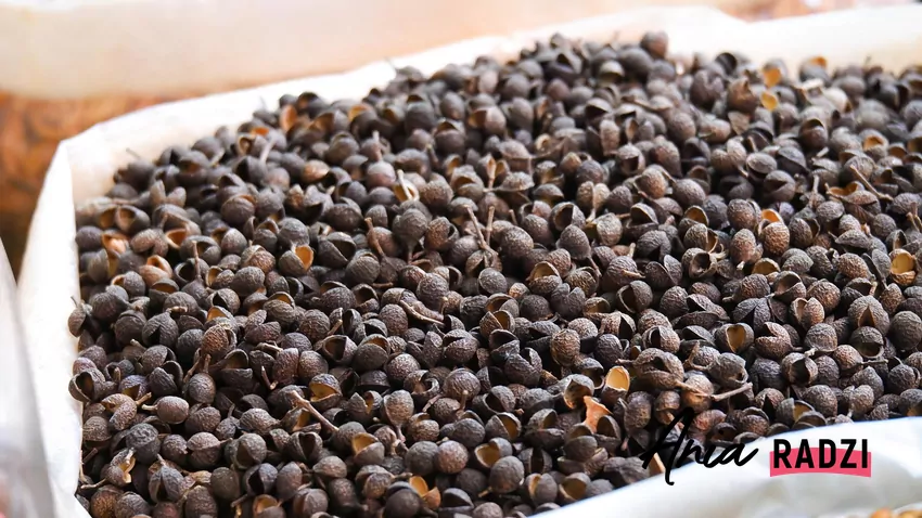 Łuski gryki w worku