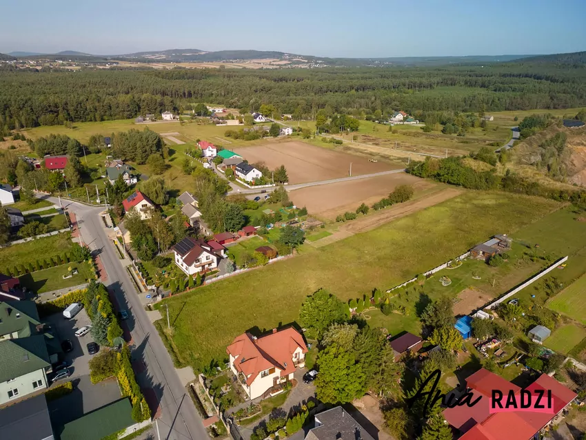 działki z lotu ptaka