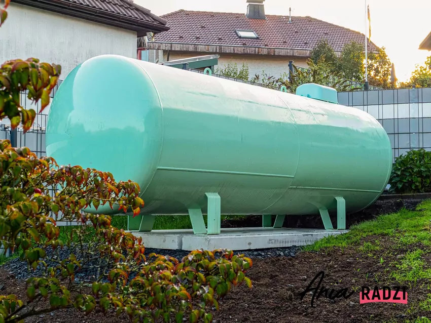 Brak dostępu do sieci gazowej można zastąpić własnym zbiornikiem na gaz