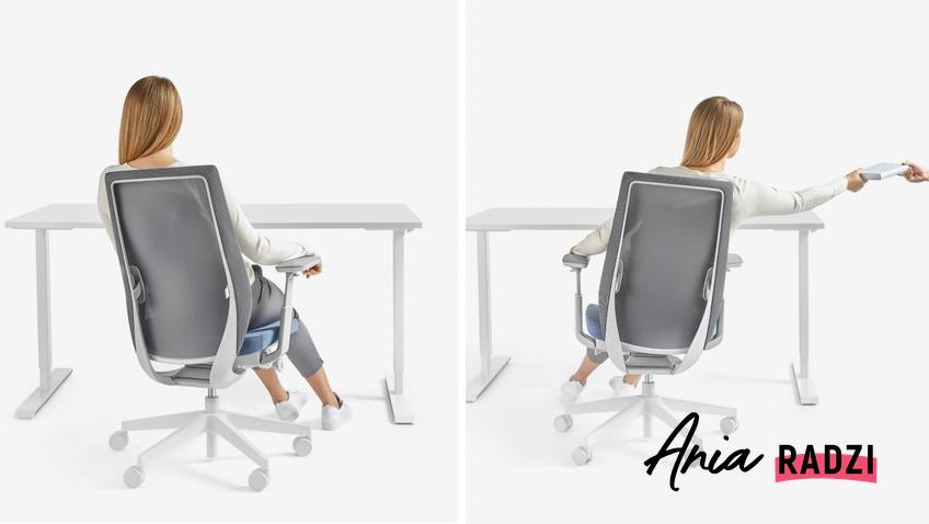 Zwróć uwagę na ergonomię swojego krzesła biurowego, a Twój kręgosłup ci za to podziękuje