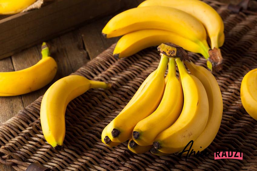 Banany na stole, a także ile kalorii ma banan i kaloryczność owoców